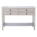 Table console à 4 tiroirs SAFAVIEH Artelia - 42 L x 13 P x 29,5 H - 42Lx13Px30H