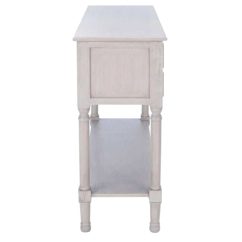 Table console à 4 tiroirs SAFAVIEH Artelia - 42 L x 13 P x 29,5 H - 42Lx13Px30H