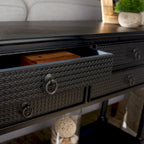 Table console à 4 tiroirs SAFAVIEH Artelia - 42 L x 13 P x 29,5 H - 42Lx13Px30H