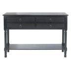 Table console à 4 tiroirs SAFAVIEH Artelia - 42 L x 13 P x 29,5 H - 42Lx13Px30H