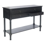 Table console à 4 tiroirs SAFAVIEH Artelia - 42 L x 13 P x 29,5 H - 42Lx13Px30H