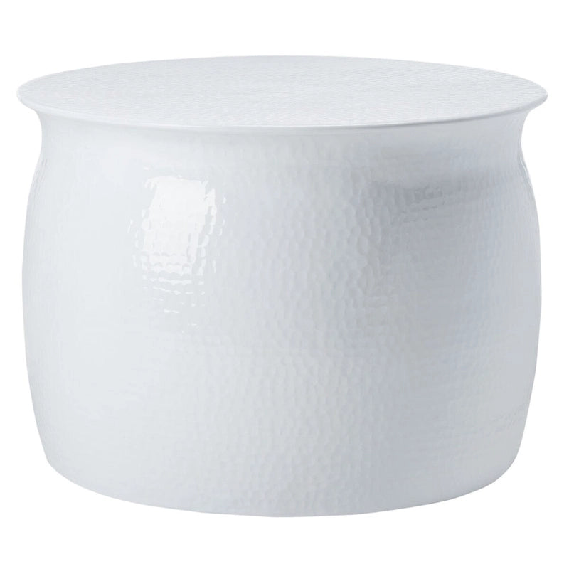 SAFAVIEH Karel Tabouret de table en métal argenté - 24 L x 24 P x 16,8 H - 24Wx24Dx17H