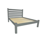 Lit plateforme Queen en pin massif non fini Homestead