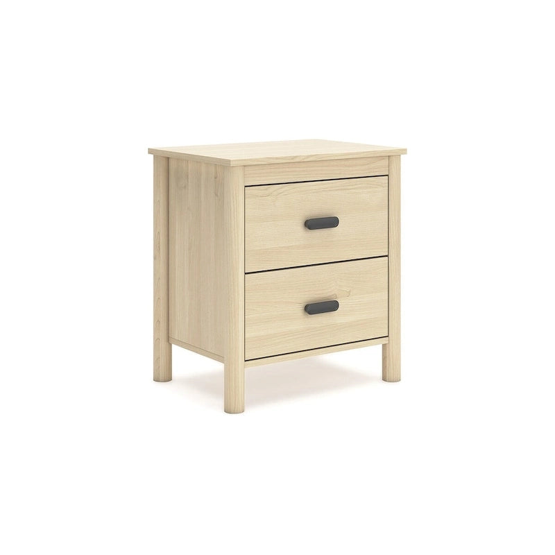 Tête de lit à panneaux, commode et table de chevet Cabinella Tan de Signature Design by Ashley