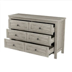 3-Pieces Bedroom Sets Queen Size Platform Bed with Storage Nightstand and Dresser