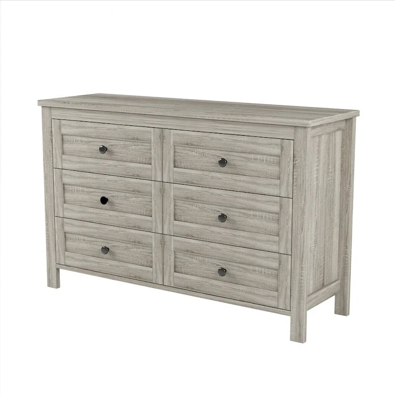 3-Pieces Bedroom Sets Queen Size Platform Bed with Storage Nightstand and Dresser