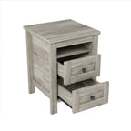 3-Pieces Bedroom Sets Queen Size Platform Bed with Storage Nightstand and Dresser
