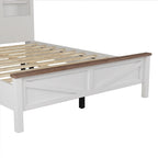 3-Pieces Bedroom Sets Queen Size Platform Bed with Storage Nightstand and Dresser