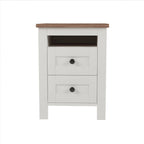 3-Pieces Bedroom Sets Queen Size Platform Bed with Storage Nightstand and Dresser