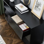 Mieres Dresser for Bedroom, 30 Tall Double Dresser Chest of Drawers, Hidden Drawer Handle, Storage Drawer Organizer