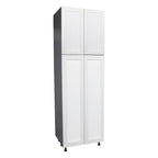 24 x 84 Utility Cabinet-Four Door-Grey - 24 x 84 x 23 3/8