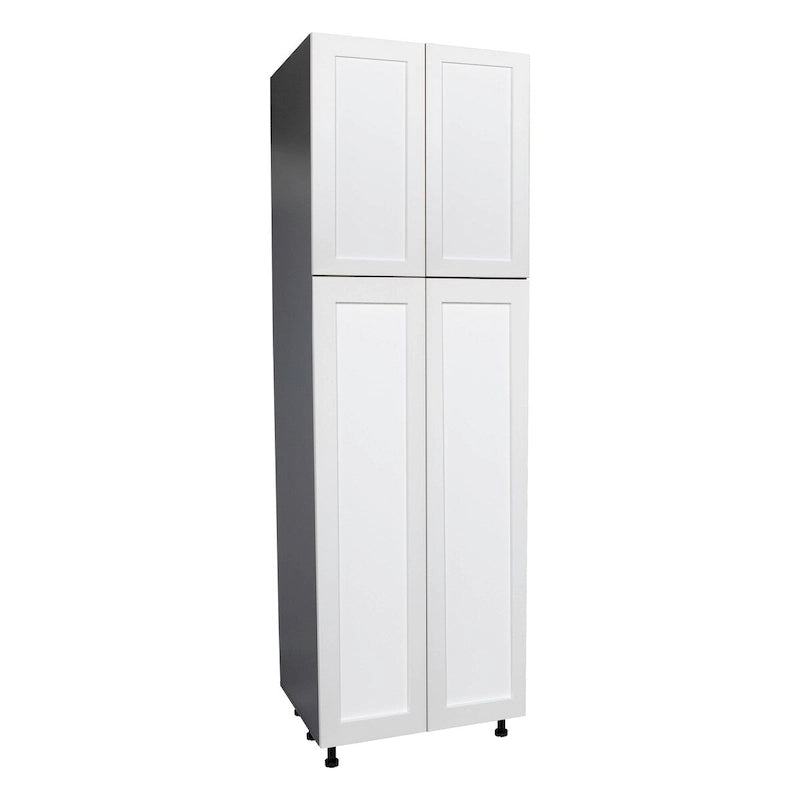 24 x 84 Utility Cabinet-Four Door-Grey - 24 x 84 x 23 3/8