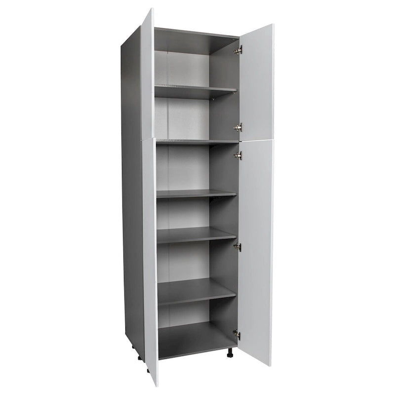 24 x 84 Utility Cabinet-Four Door-Grey - 24 x 84 x 23 3/8