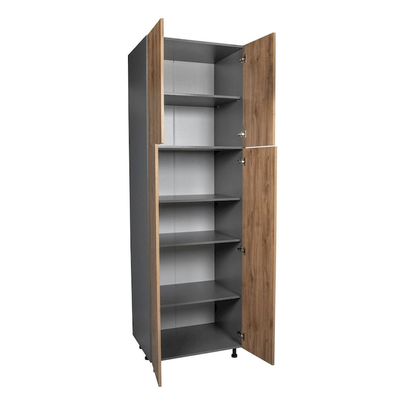 24 x 84 Utility Cabinet-Four Door-Grey - 24 x 84 x 23 3/8