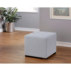 Merton Transtional Square Button Tufted Ottoman