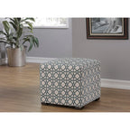 Merton Transtional Square Button Tufted Ottoman