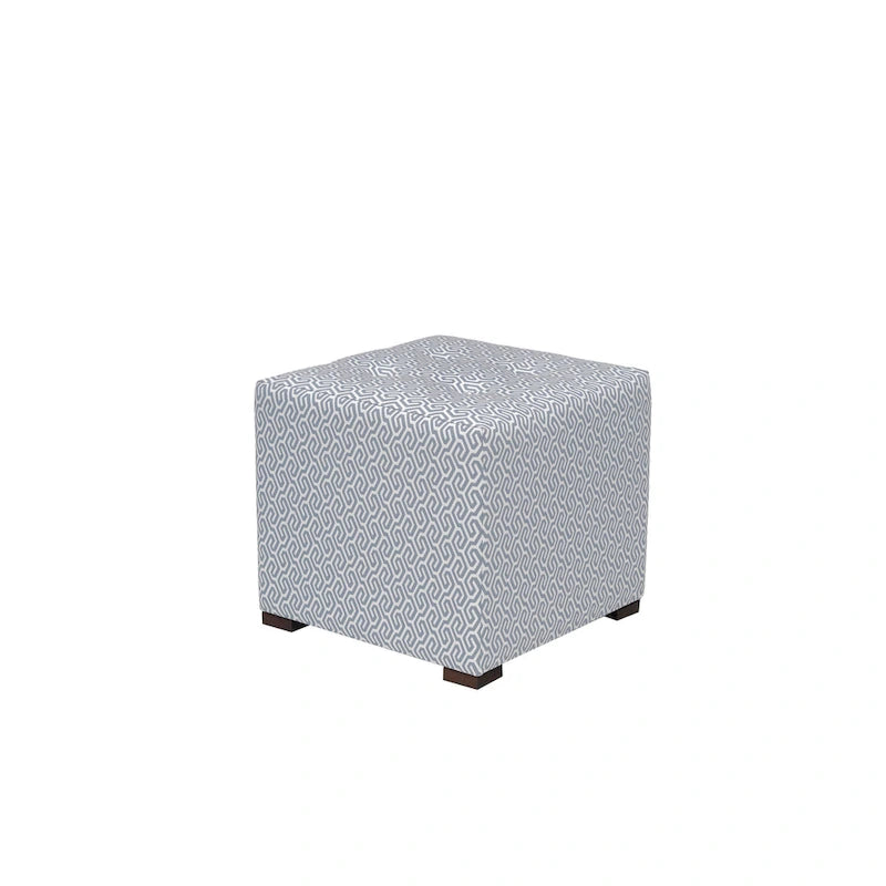 Merton Transtional Square Button Tufted Ottoman