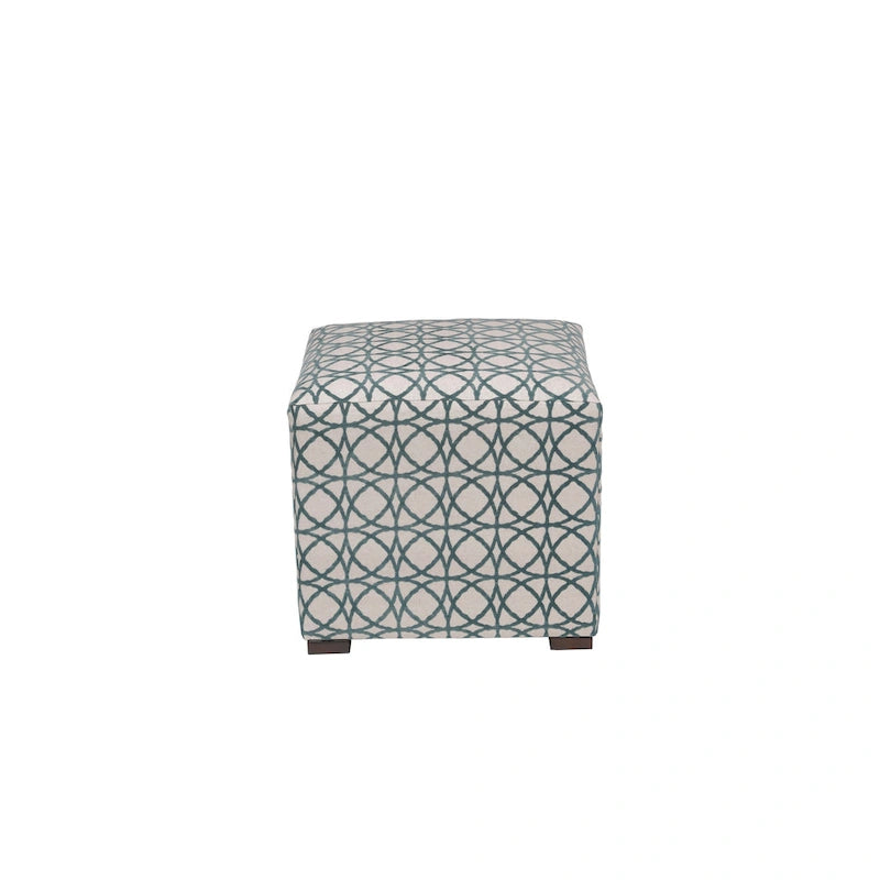 Merton Transtional Square Button Tufted Ottoman
