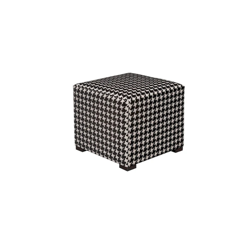 Merton Transtional Square Button Tufted Ottoman