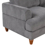 Modular Sectional Sofa with Ottoman L Shaped Corner Sectional
