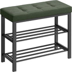 Banc d'entrée avec coussin – 12.2P x 31.9L x 19.3H