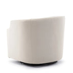 Swivel Glider Barrel Chair For Living Room