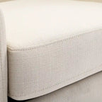 Swivel Glider Barrel Chair For Living Room