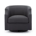 Swivel Glider Barrel Chair For Living Room