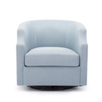 Swivel Glider Barrel Chair For Living Room