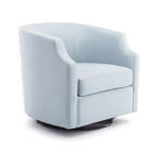 Swivel Glider Barrel Chair For Living Room