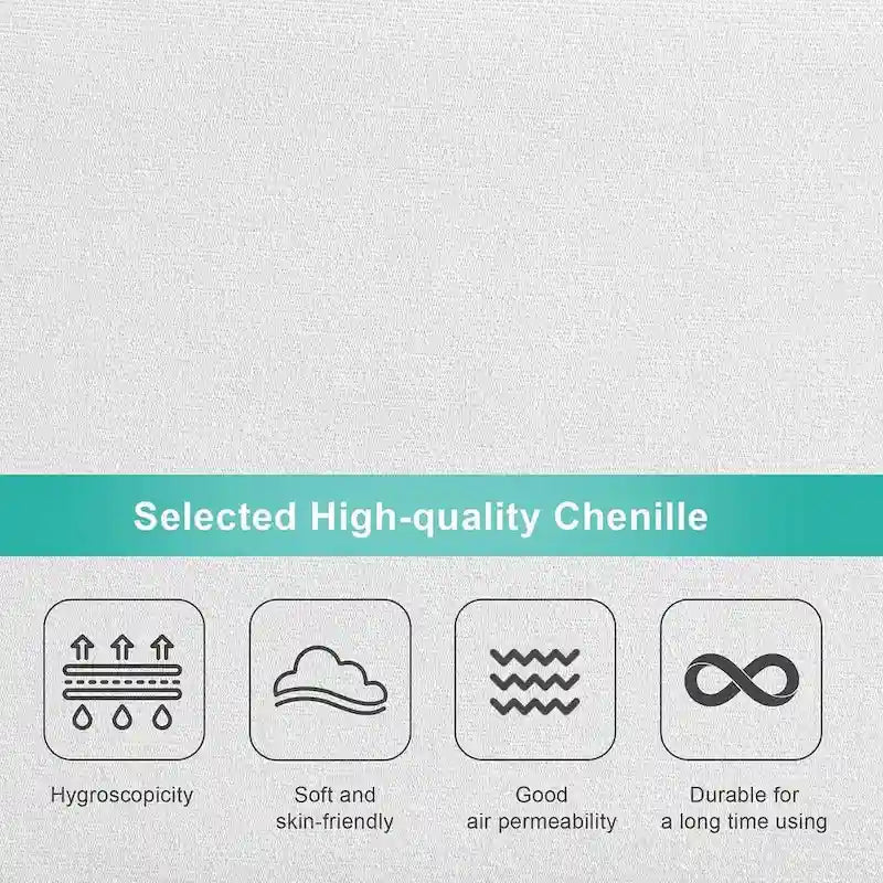 6-seat U-shaped Sectional Sofa, Sleeper Sectional with Waist Pillows for Living Room, Apartment