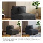 Modern Modular Sectional Sofa Corduroy Chaise Lounges
