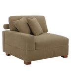 Modern Modular Sectional Sofa Corduroy Chaise Lounges