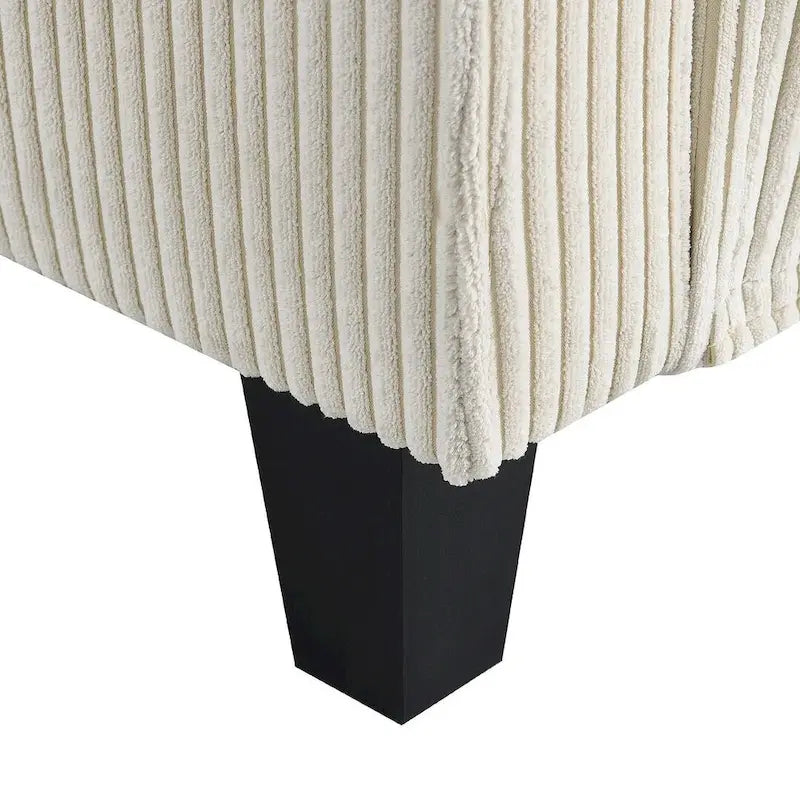 L-shaped Sofa Couch Bed Modern Reversible Sectional Sofa with Storage Chaise for Living Room