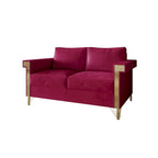 CraftPorch Glam Velvet Upholstered 2-Piece Living Room Set