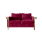 CraftPorch Glam Velvet Upholstered 2-Piece Living Room Set