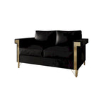 CraftPorch Glam Velvet Upholstered 2-Piece Living Room Set