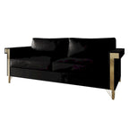 CraftPorch Glam Velvet Upholstered 2-Piece Living Room Set