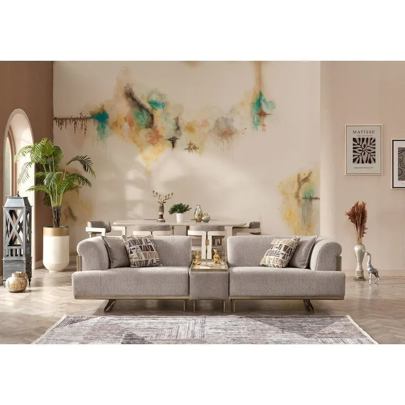 Uruguay 3-piece Living room Set 1 Module Sofa & 2 Chair