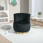 360 Degree Swivel Cuddle Barrel Accent Sofa Chairs