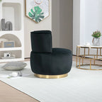 360 Degree Swivel Cuddle Barrel Accent Sofa Chairs