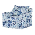 Fauteuil pivotant Anatasia Pillow Back de New Classic Furniture, fabriqué aux États-Unis