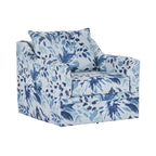 Fauteuil pivotant Anatasia Pillow Back de New Classic Furniture, fabriqué aux États-Unis