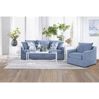 Fauteuil pivotant Anatasia Pillow Back de New Classic Furniture, fabriqué aux États-Unis