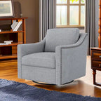 Swivel Accent Chairs for Living Room, 360 Degree Barrel Chairs Arm Chairs for Bedroom Living Room Chair Bedroom Chair