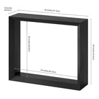 Table console rectangulaire Osmond de 36 po de large - 36 po de large