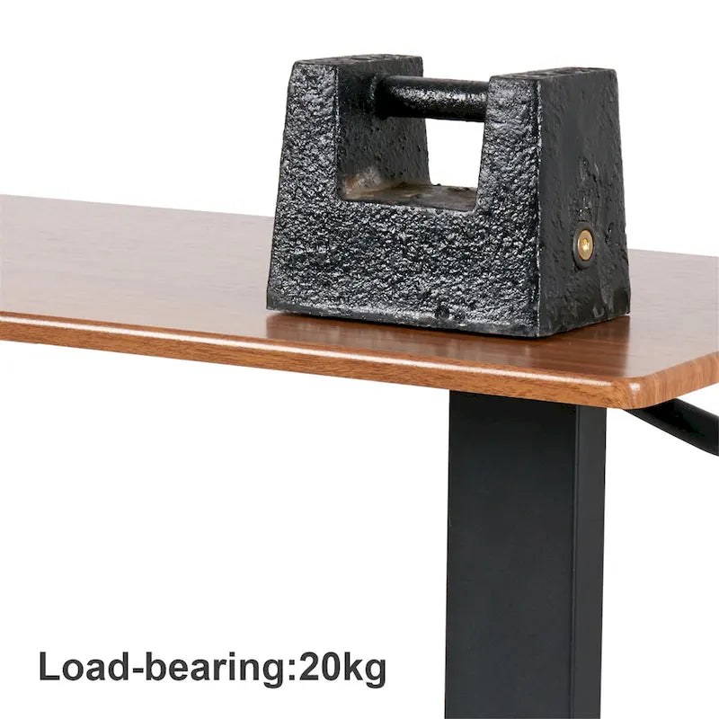 Table d'appoint de canapé réglable pour ordinateur portable en forme de C, table de chevet