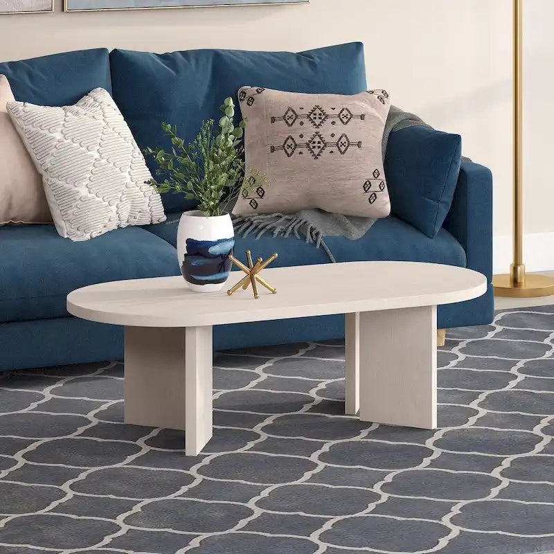 Table basse ovale large Alma 48 - 47,63 de large