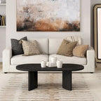 Table basse ovale large Alma 48 - 47,63 de large