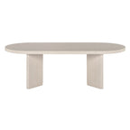 Table basse ovale large Alma 48 - 47,63 de large